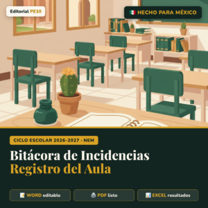 Bitácora de Incidencias 2026-2027 EDITABLE