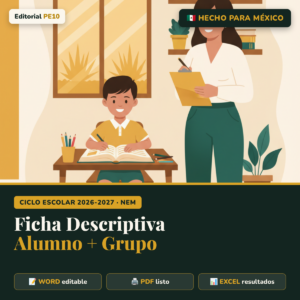 Ficha Descriptiva del Alumno y del Grupo 2026-2027 EDITABLE